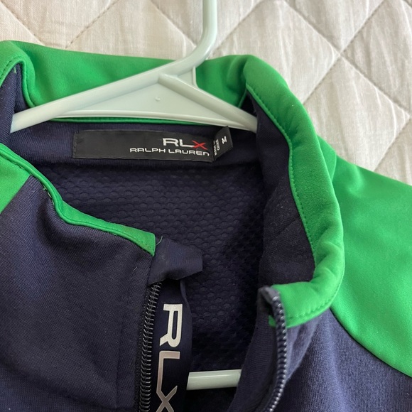 Ralph Lauren RLX vest in medium.  Green and Blue in great condition. - Picture 2 of 4